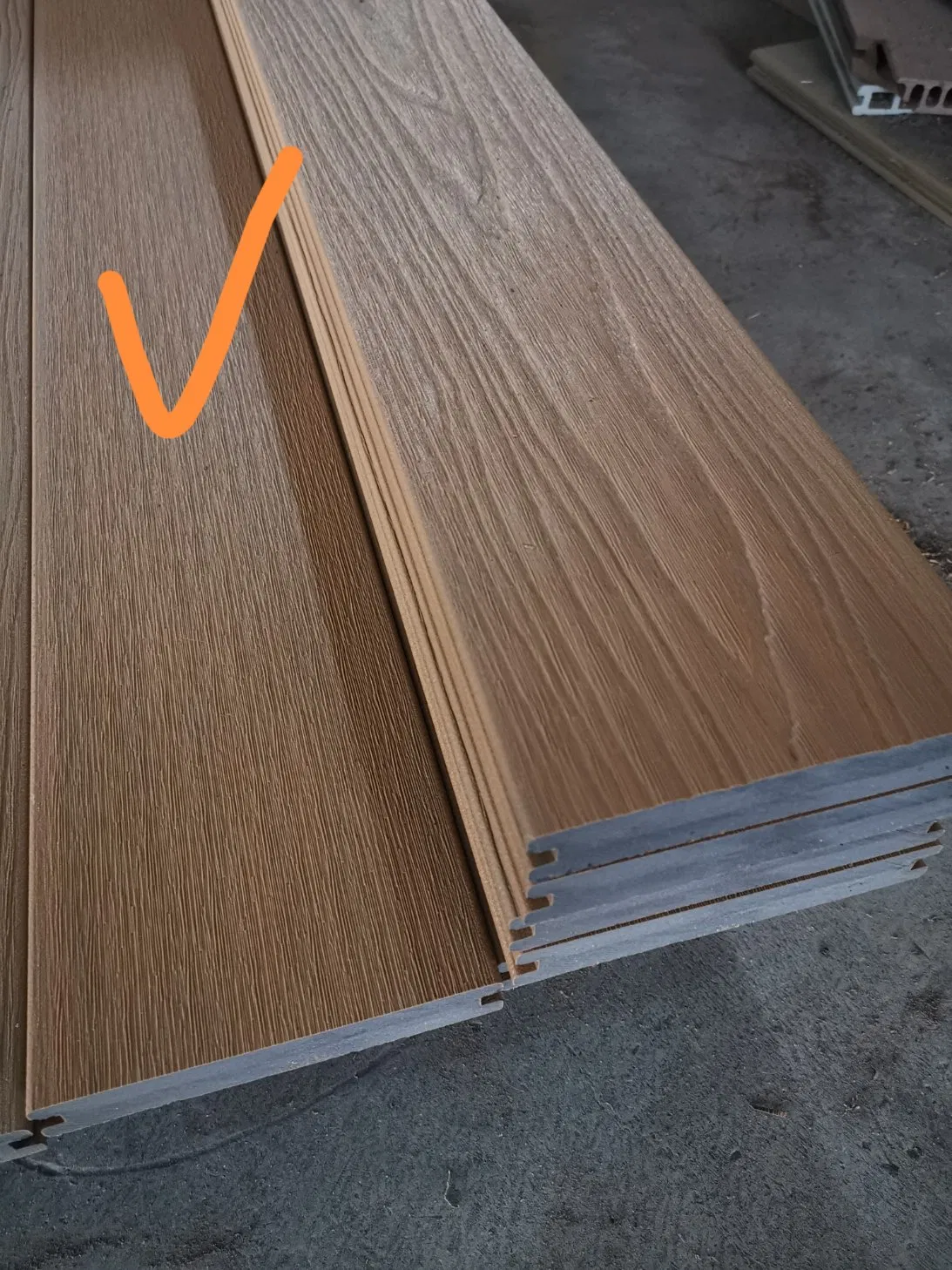 Ocox New Pwc Wood Composite Board WPC Decking Floor Interlocking Tiles Outdoor