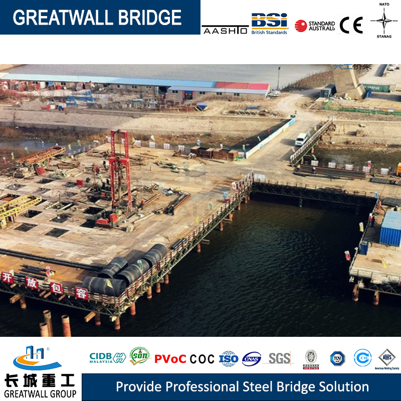 Steel Prefabricated Modular Bailey Bridge and Deck
