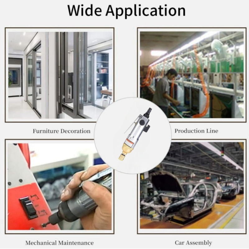 Пневматическая отвертка 1/4" 9000 об/мин