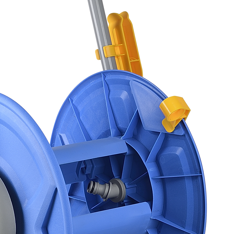 Gartenkraft Portable Empty 2 Wheel Water Hose Reel Cart for Lawn Garden