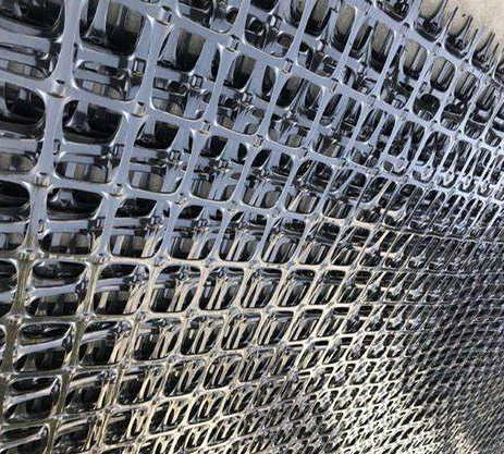 Geogrid Fiberglass 80-80kN/Glassfiber Geogrid CE