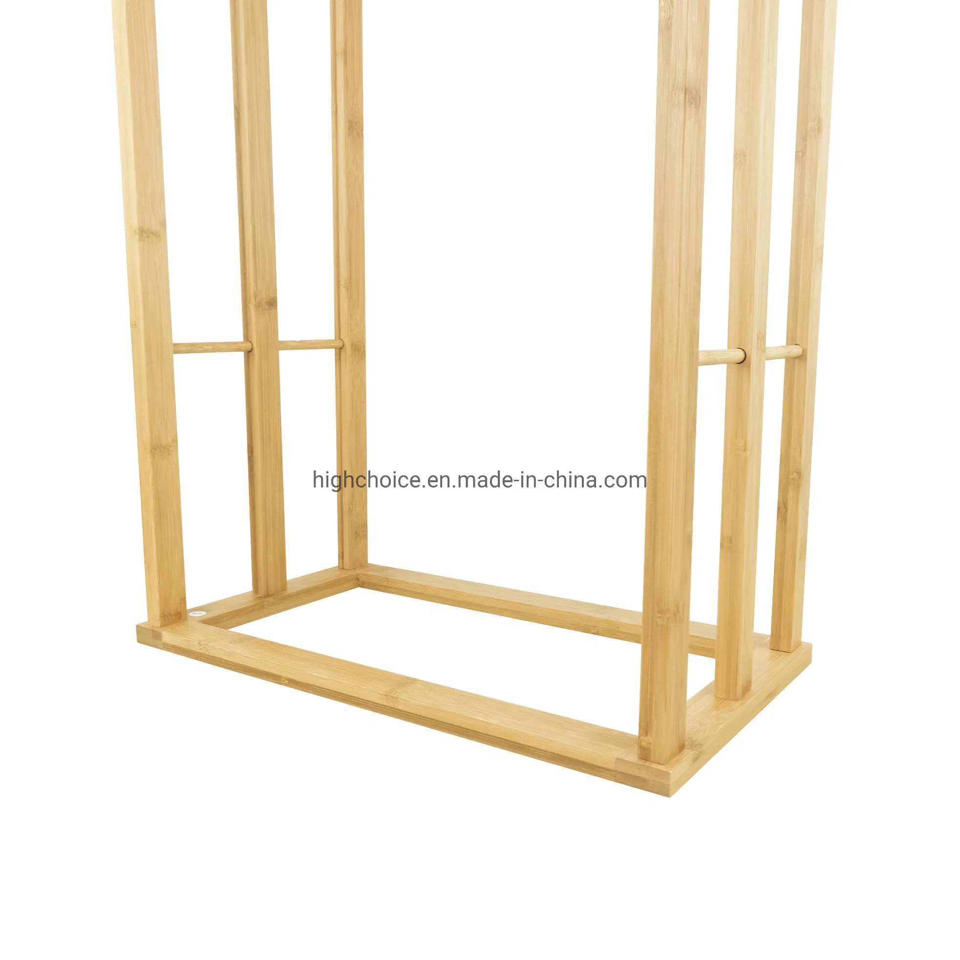 Household Bathroom 3 Layer Bamboo Towel Rack