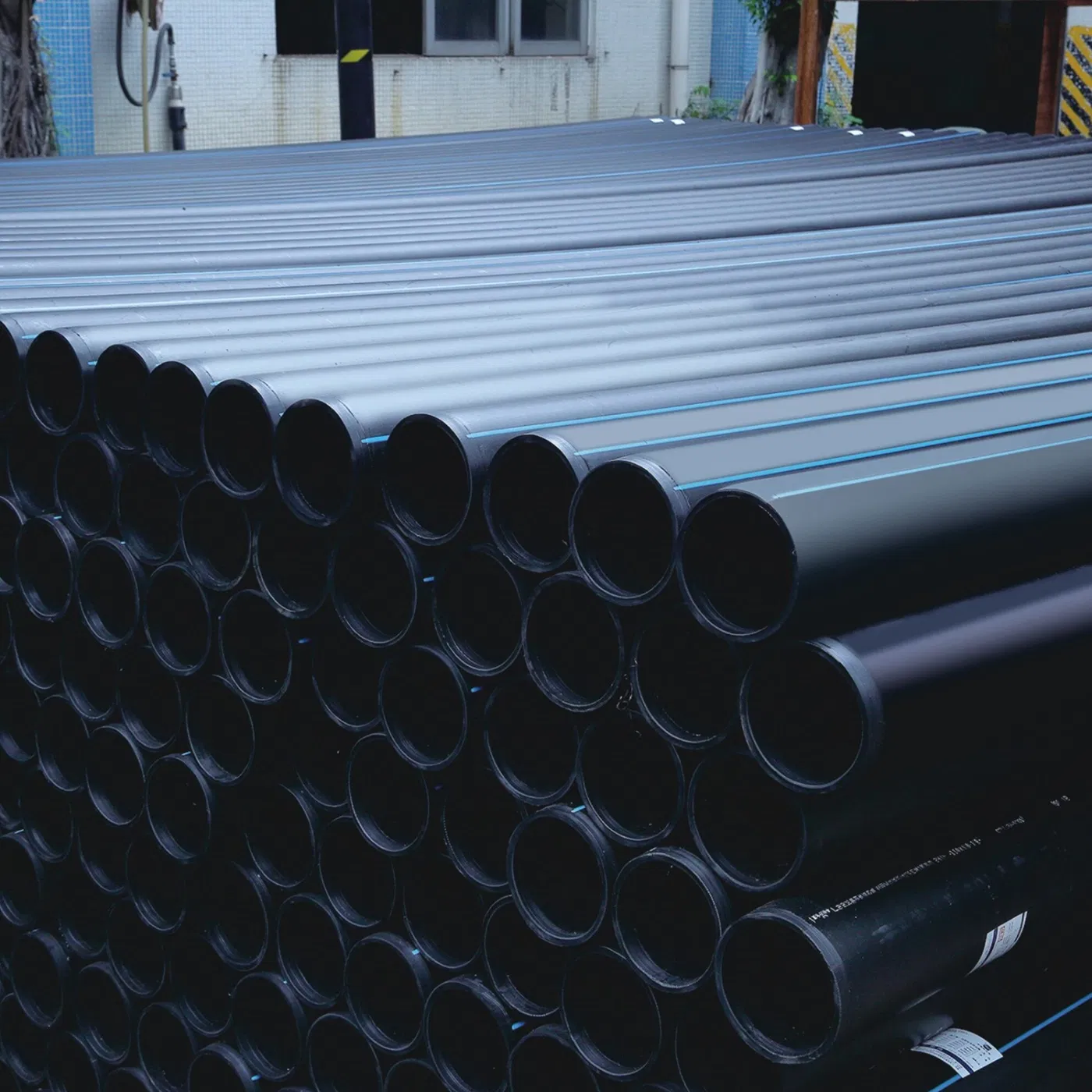 Сталепластиковая труба PE/HDPE с сетчатым каркасом