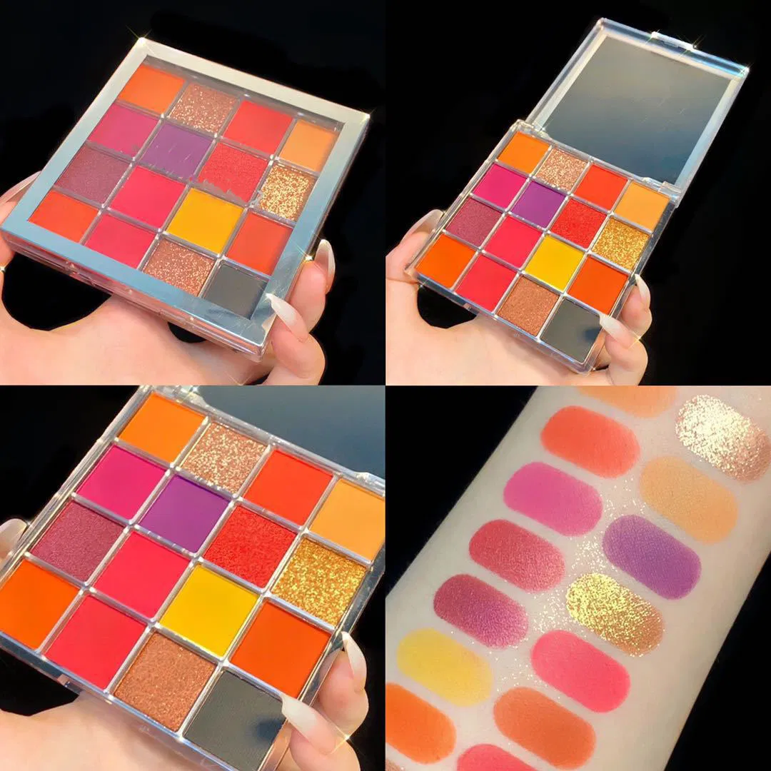 Multi-Function Vibrant Multi-Colored Shimmering Metallic Eyeshadow