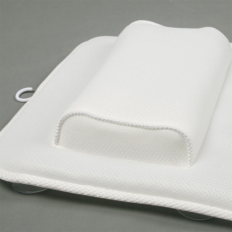 Bathtub 40X55X60cm Bathroom Everyday Presents 300PCS 3D Spacer Mesh Hotels Luxury Bath Pillow with Suction Cups Bath Tap Pillow