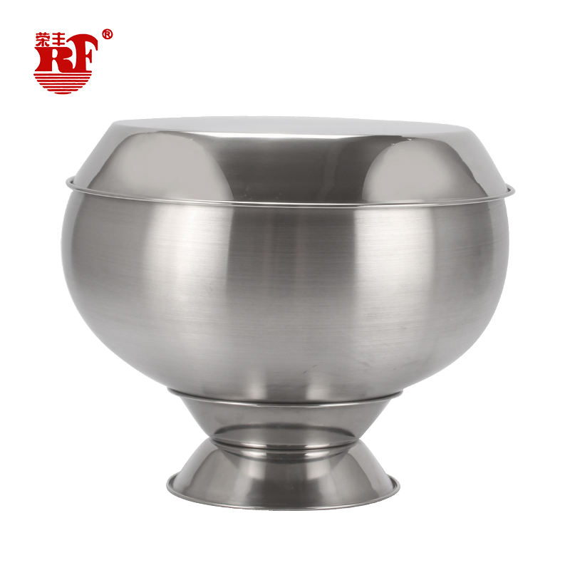 Thailand Style Stainless Steel Alms Buddhist Monk Bowl Food Bowl 6/7/8/9 Inch