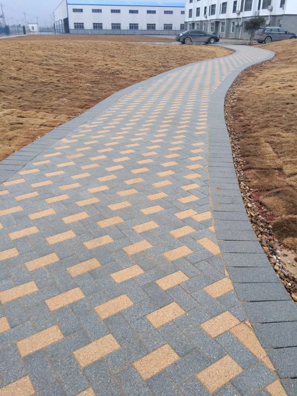 Concrete Water Permeable Brick, Porous Block Pavers for Patio, Driveway