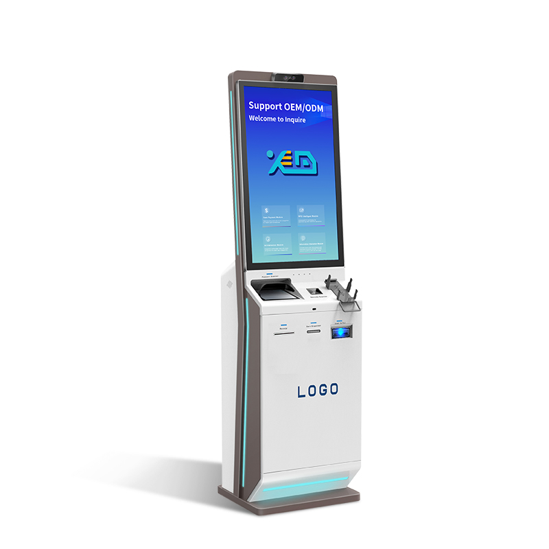 32 Inch Touch Screen Kiosk Thermal Self Service Kiosk Machine with Printer Prices of Cash Dispenser