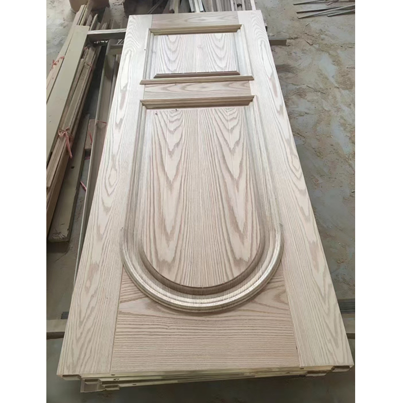 Customized Wooden Single Door Design Waterproof Solid Wood Composite Door