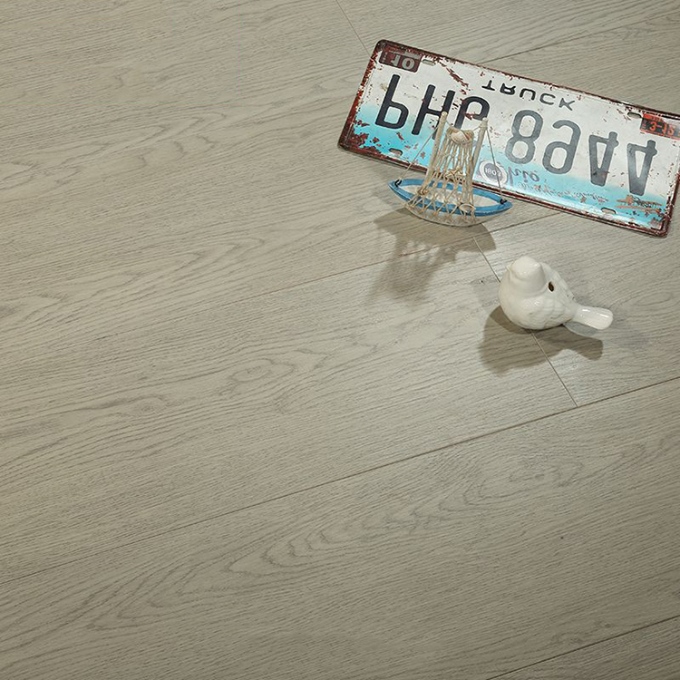 Eco-Friendly Handscraped Brushed Hardwood Parquet Timber Floor Grey Herringbone Wood Flooring Tile