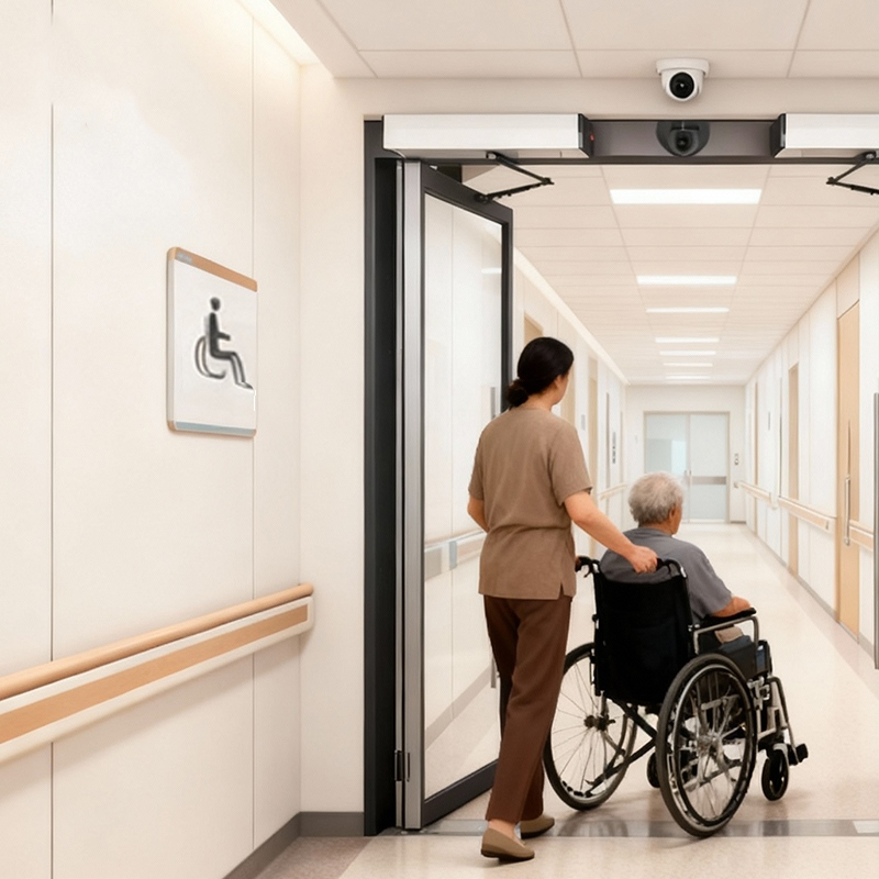 Yoursensor Ysd-110 Automatic Frameless Door System Indoor Auto Door Opener