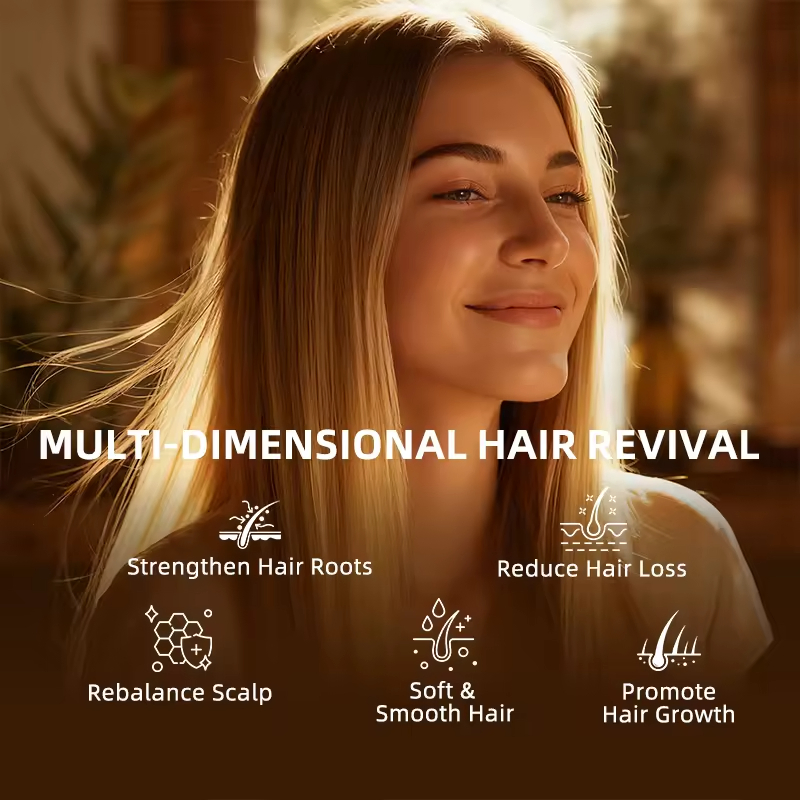 Loss Relief Shampoo for Thinning Hair Growth Strengthening Clean Scalp Treatment