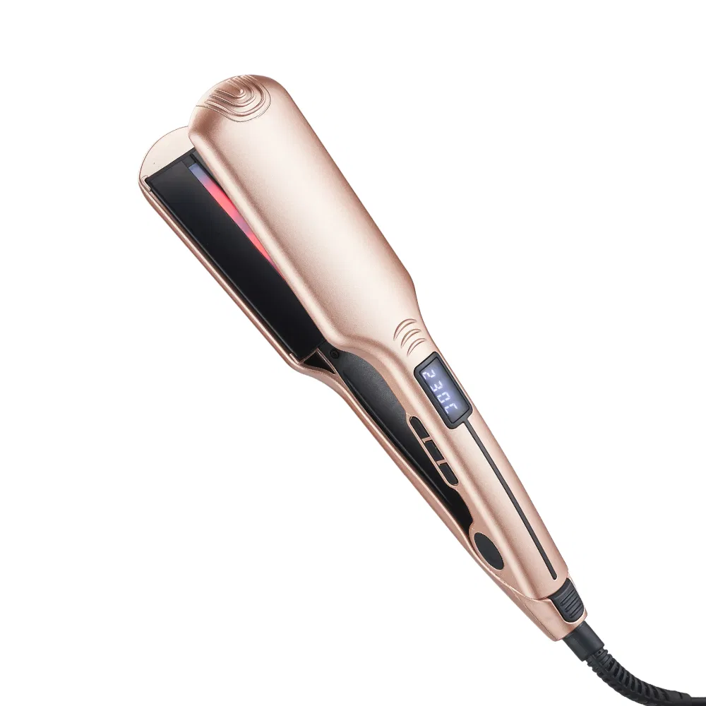 Digital Display Adjustable Temperature Straightener Thermal Protection Hair Straightener