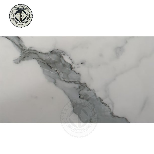 High-Grade Calacatta Aartificial Quartz Stone Countertops for Kitchen Design/Wall Panels/Vanity Tops
