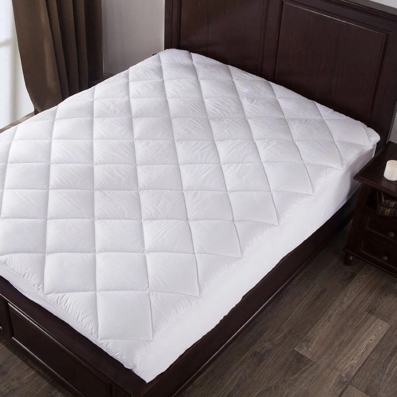 Wholesale Quilted Waterproof Hotel Mattress Cover/ Protector for Star Hotel