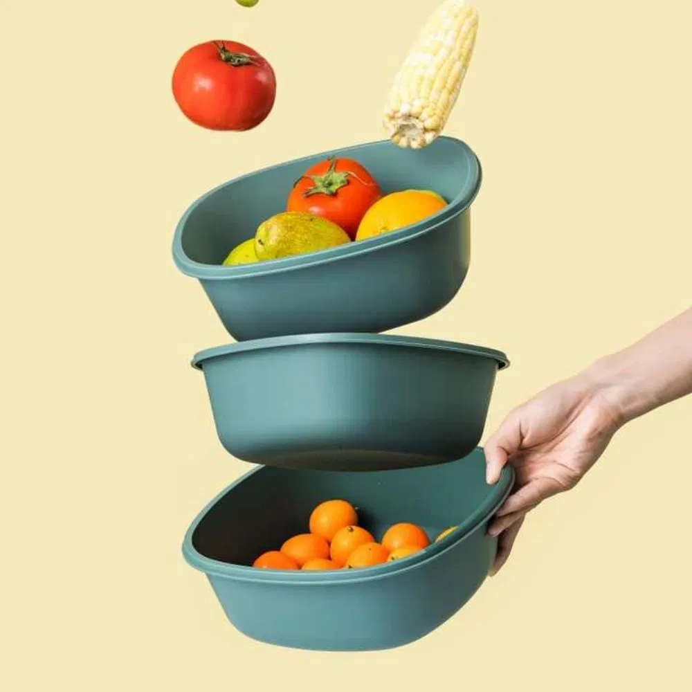 Easy-to-Use Kitchen Drain Basket for Quick Food Straining Solutions