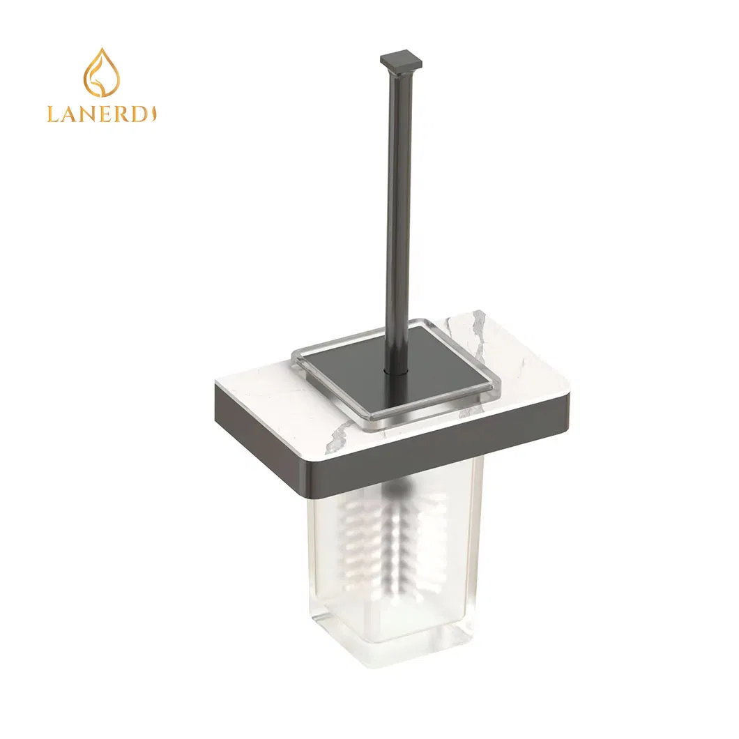 Комплект фурнитуры для ванной Lanerdi, матовый черный