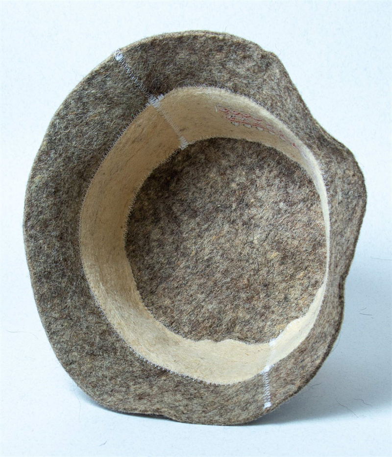 Direct-Manufacturer Wool Felt Sauna Cap - 2mm Thickness & 100% Natural Dye Options