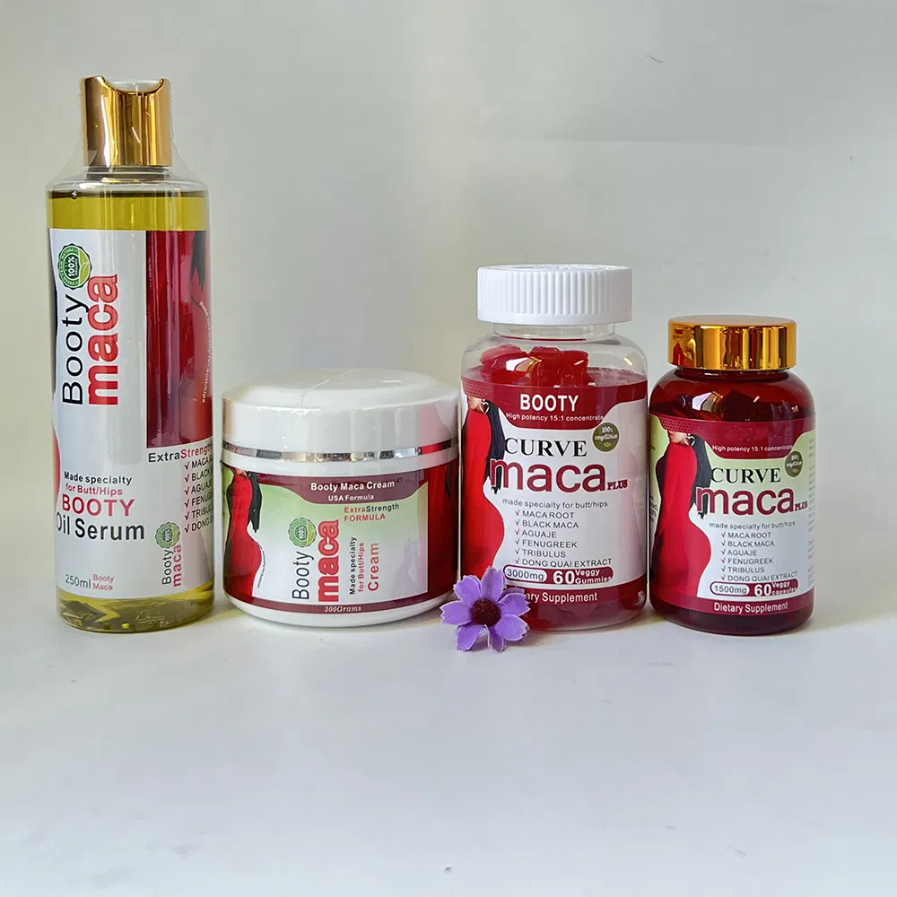 Best Quality 100% Natural Effective No Side Effects Butt and Hip Enlargement Products Hip and Butt Enlargement Gummies Cream Capsule