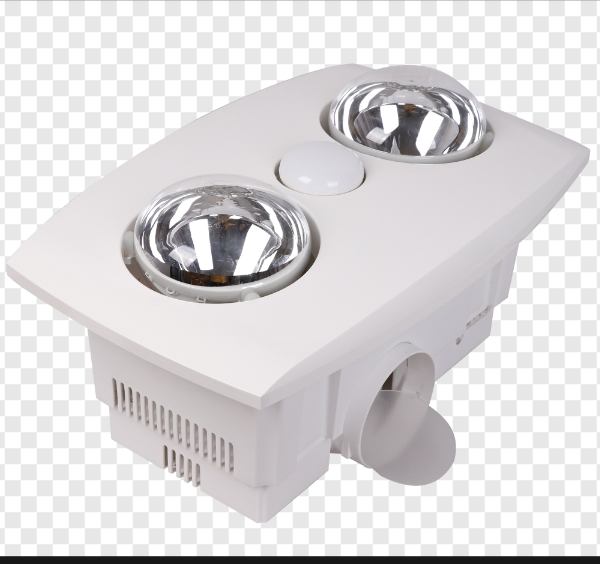 Bathroom Heater Fan 2 Lamp