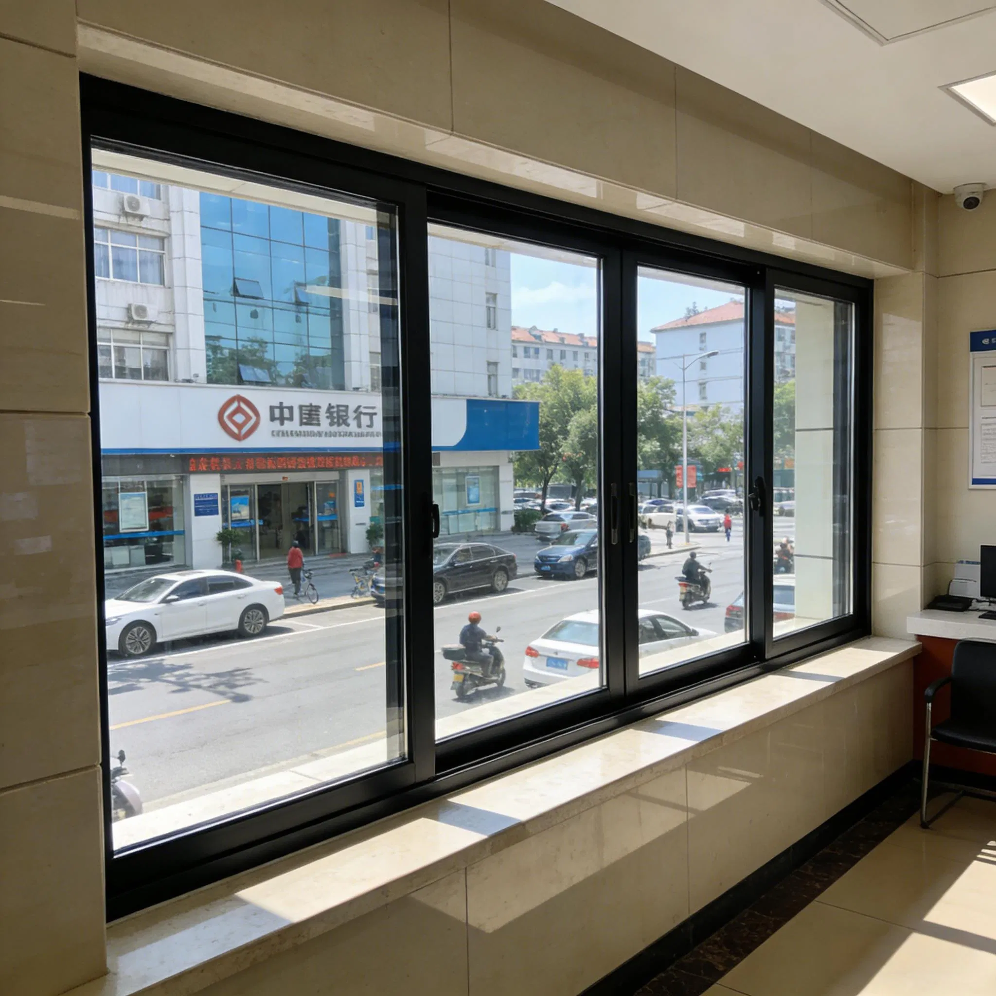 Premium Aluminum Alloy Sliding Window with Anodized Finish and Wood Grain Transfer