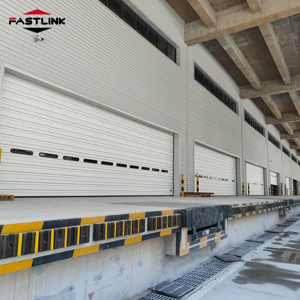 Fastlink Customized Logistic Aluminum Alloy Steel Single Panel Plank Overhead Sectional Doors