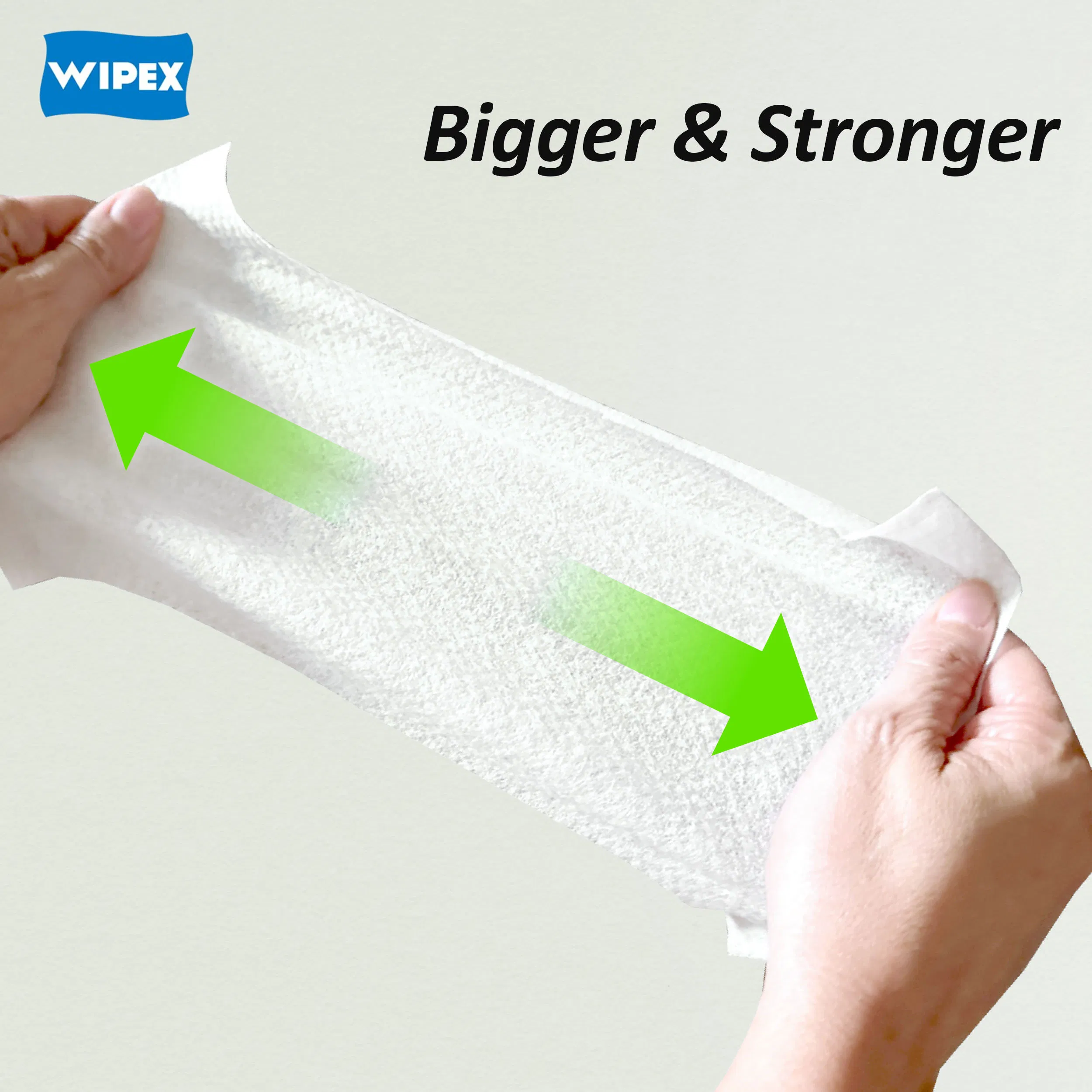 Wipex Customizable Lint Free Wipes Multi-Function Pure Water Natural Moisturizing Biodegradable Cleaning Adults Wet Wipes