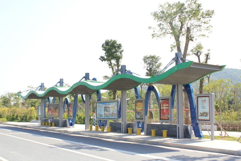 Stainless Rain Portable Smart Utilities Steel Metal Bus Shelter