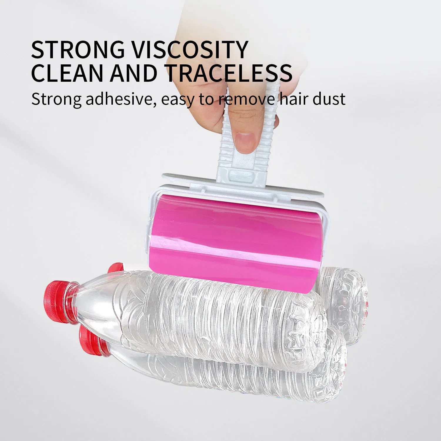 High-Adhesive PU Lint Roller Washable & Reusable Strong Pet Hair Remover for Home