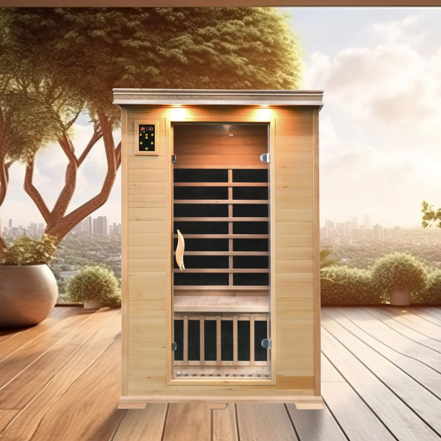 Инфракрасная сауна Joda с угольным нагревателем