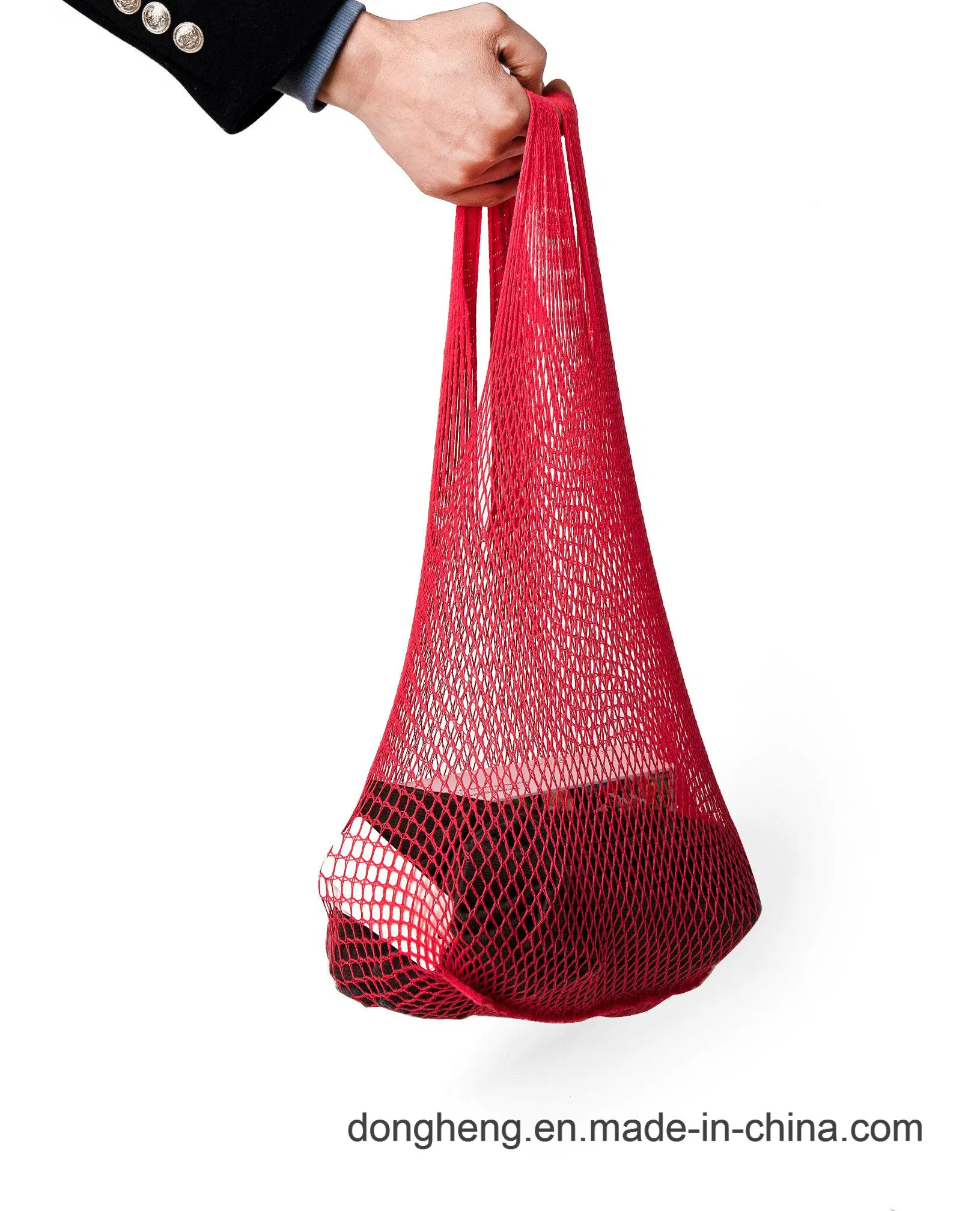 Eco-Friendly Knitting Fishnet Handbag