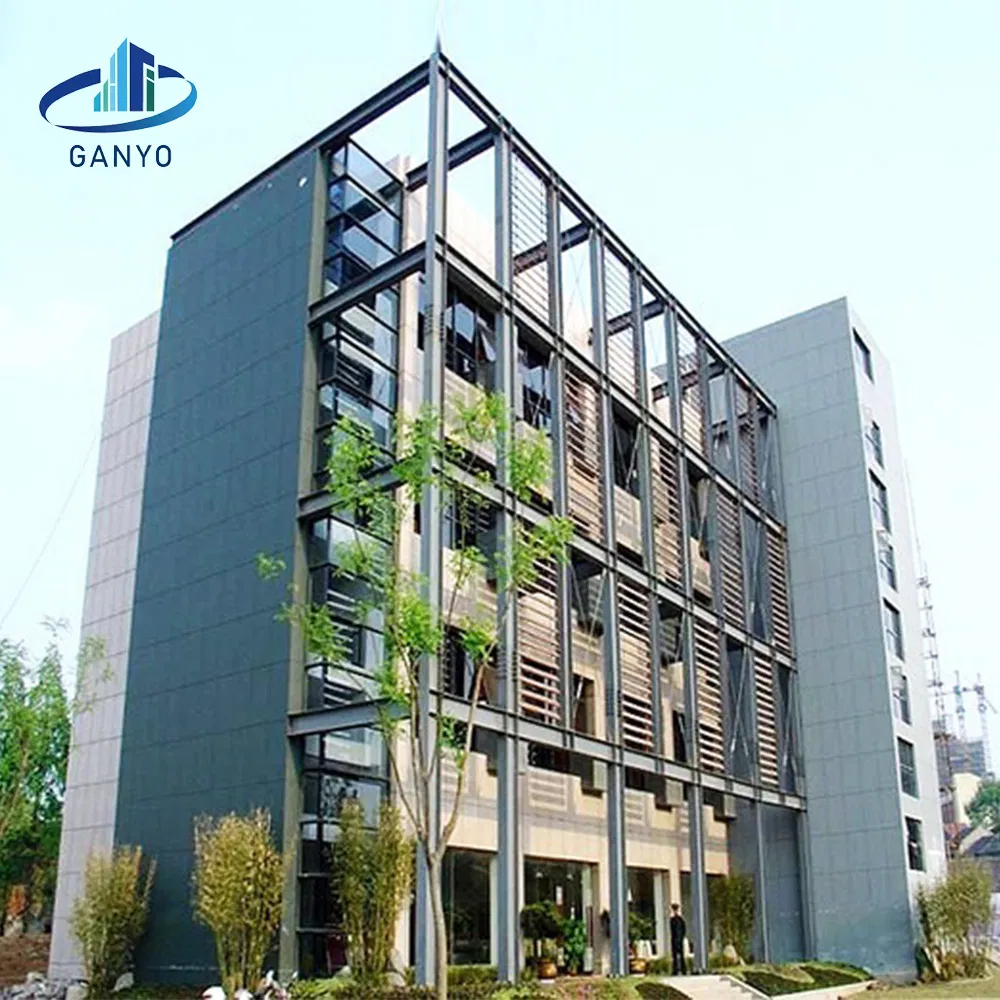 Good Seismic Behavior Multi-Storey Building Fast Construction Prefabricated Steel Structure Building