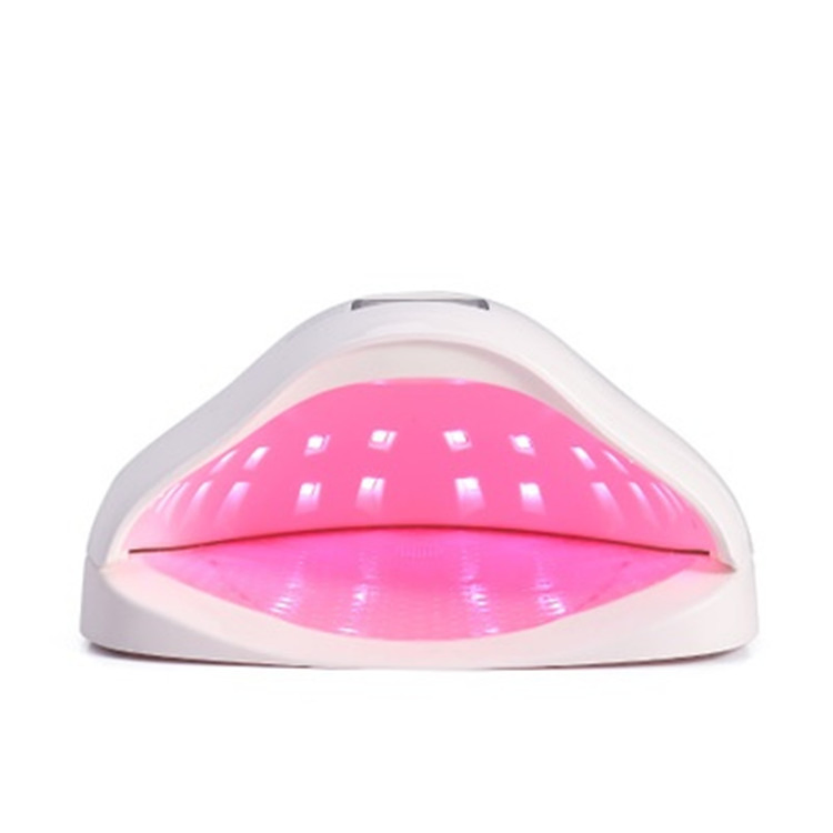 Professional High Power 48W UV Nail Dryer Red Lighting LED UV Curing Nail Lamp Suitable for All Nail Gels