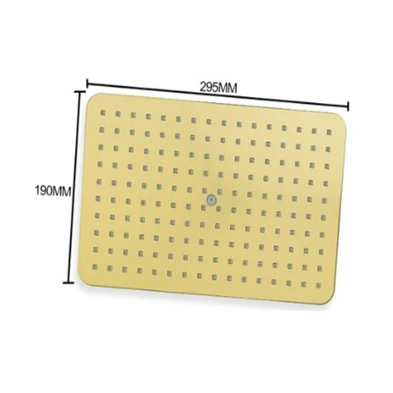 Sanitary Wares ABS Rose Gold Rain Shower Head Shower Set