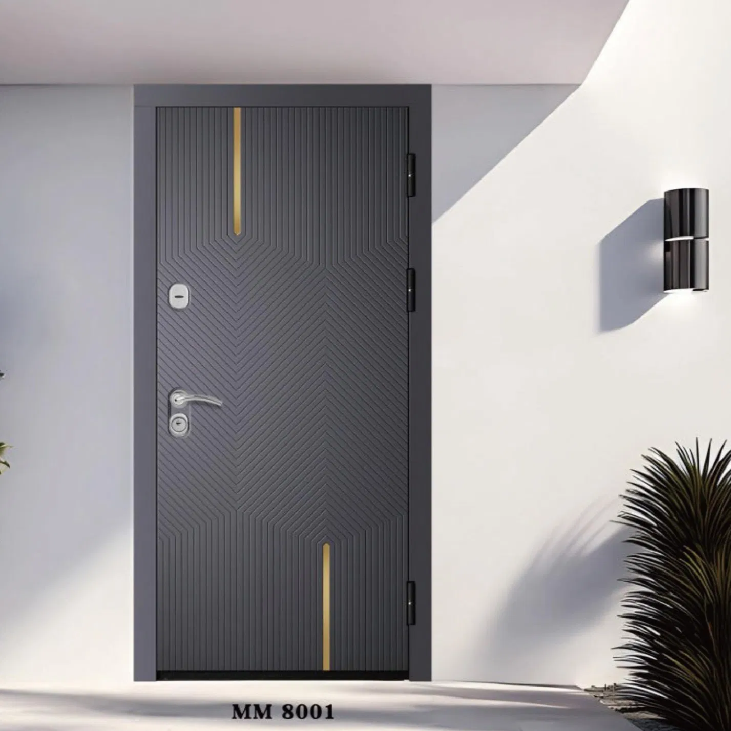 High-End Russian Exterior Anti-Theft Door Design External Safety Steel Main Entrance Security Door