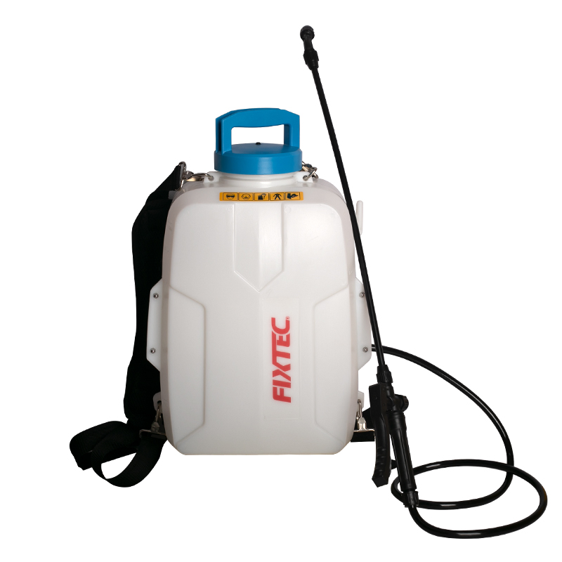 Fixtec Agricultural 12L Battery Powered Pump Backpack Chemical Fertilizer Portable Electric Backpack Sprayer