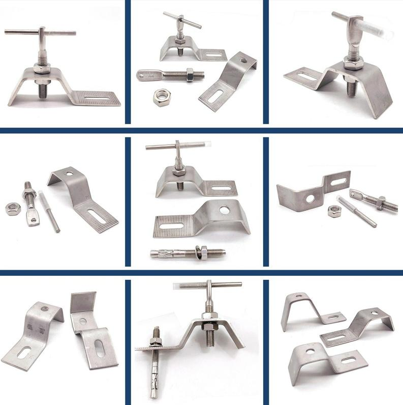 Stainless Steel Stone Cladding Fixing System Marble Angle Metal L or Z Bracket