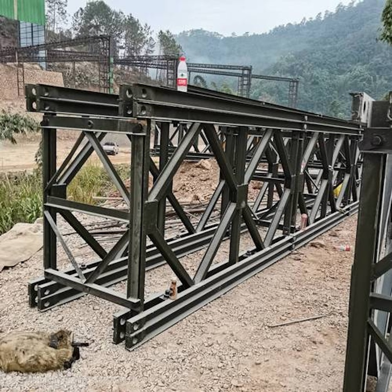 Prefabricated Detachable Modular Steel Structure Bridge