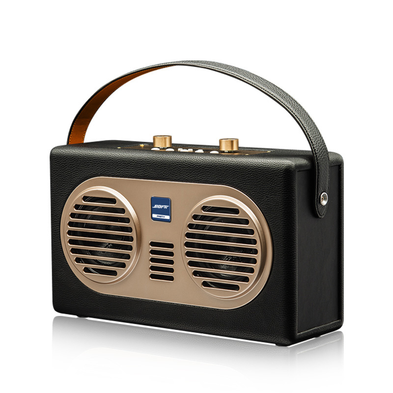 Портативная Bluetooth колонка с микрофоном для караоке