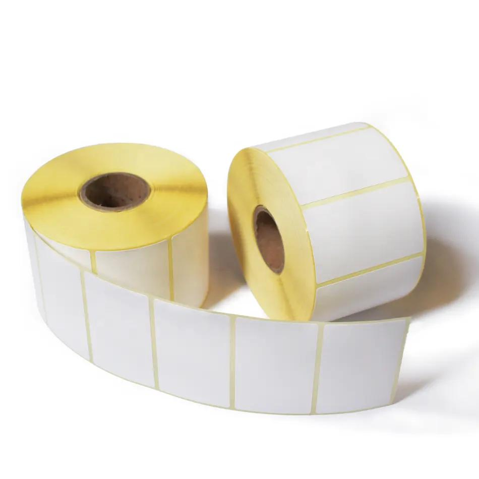 Premium 58X40 Direct Thermal Blank Barcode Labels for Shipping