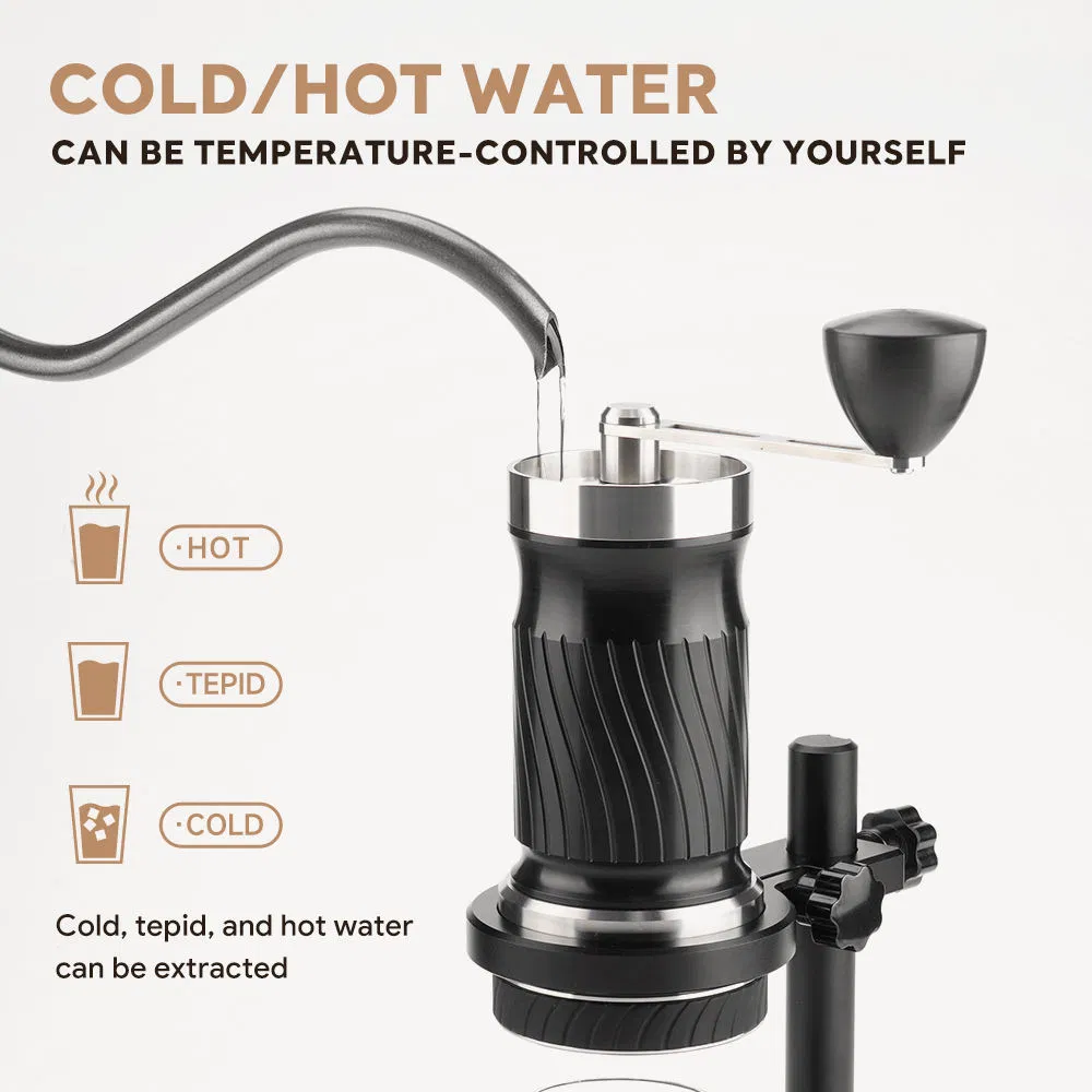 Manual Espresso Coffee Single Coffee Brewer 9~12 Bar Variable Pressure Extraction