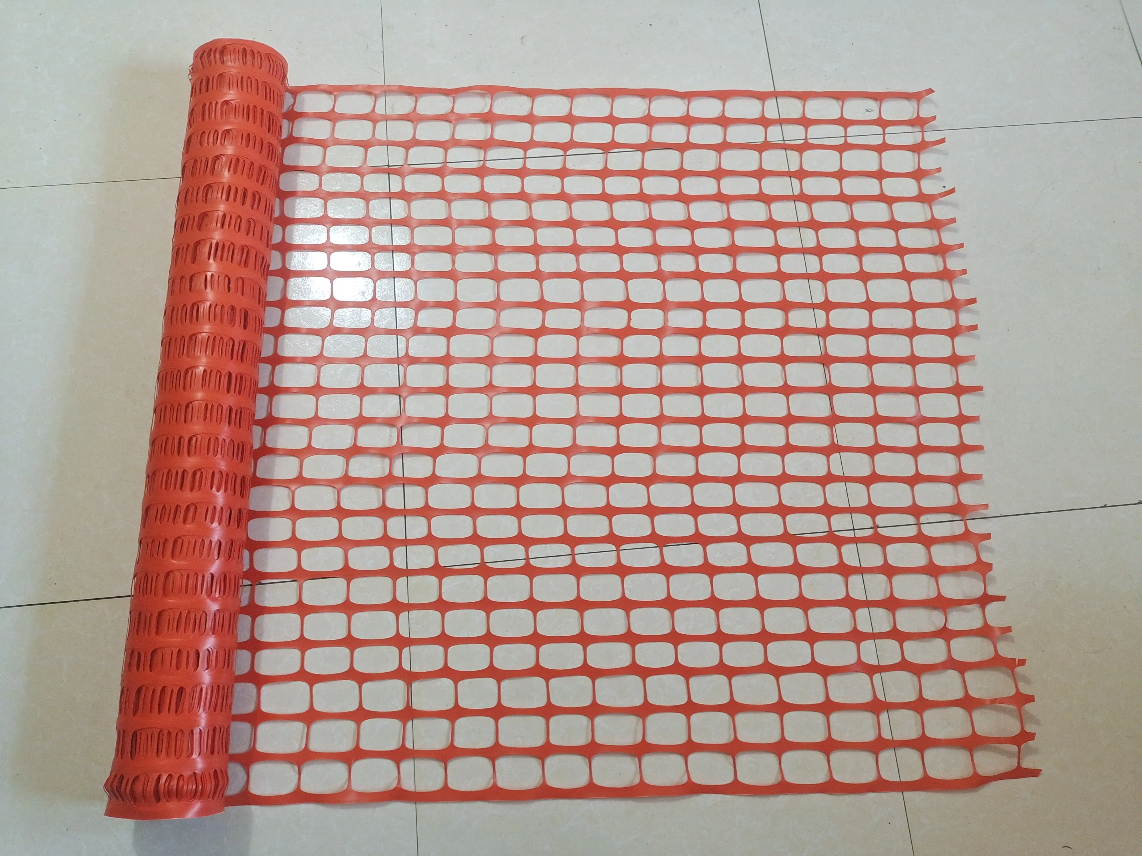 Hot Sale Plastic Construction Road Barrier Warning Safety Net Alert Netting Orange Safety Fence Net