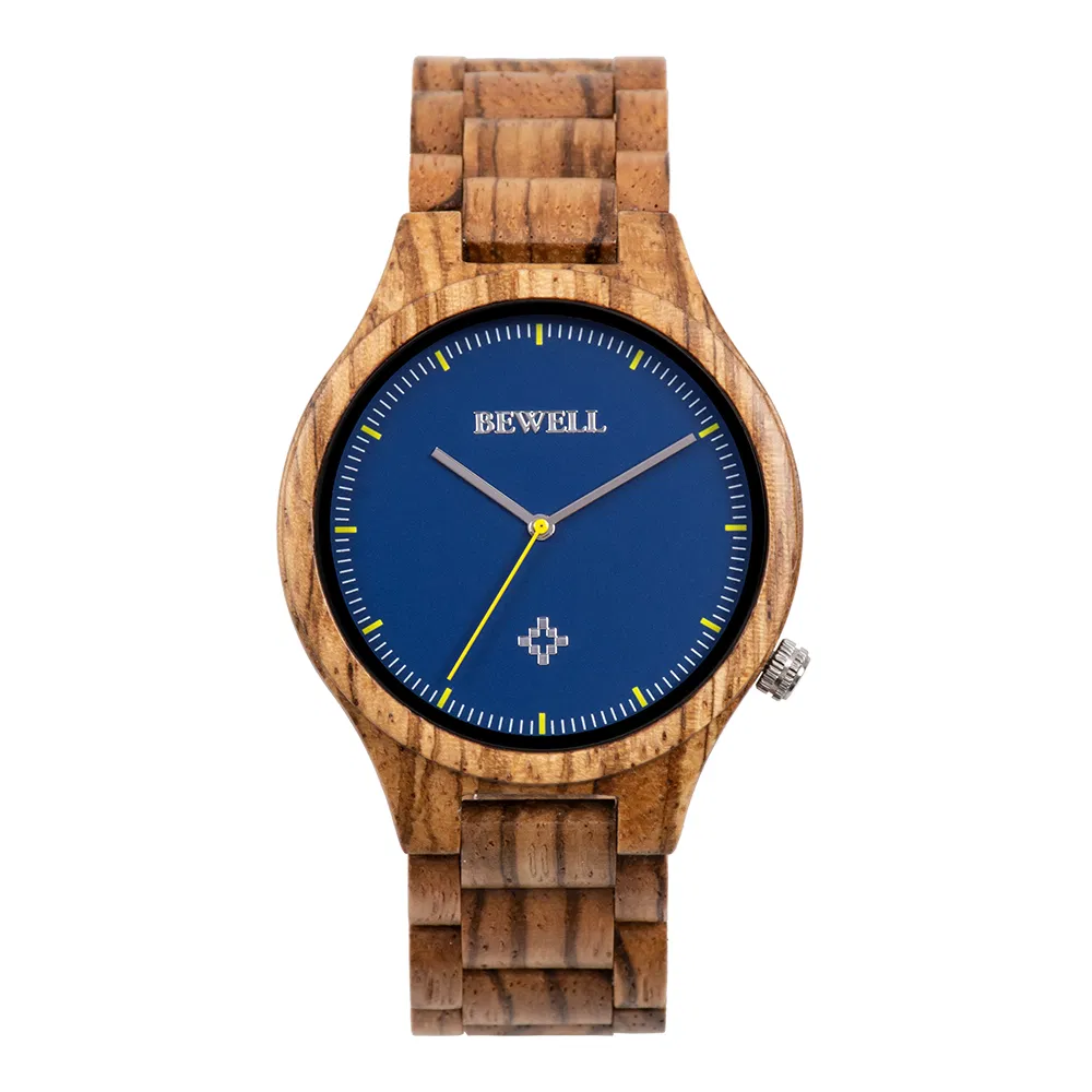 Fashion Gifts Healthy Wood Japan Quartz Movement Men Wrist Watch