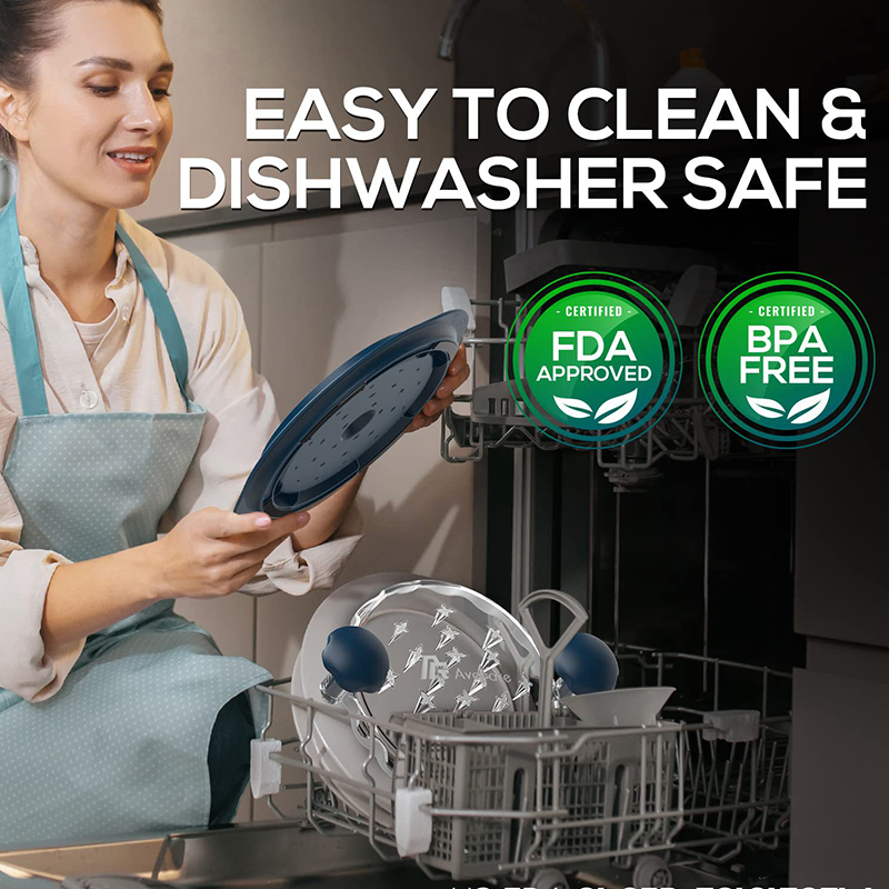 Chicken Shredder Machine Pork Beef Shred Separate Tear Twist Meat Grinder Tool with Brush & Fork