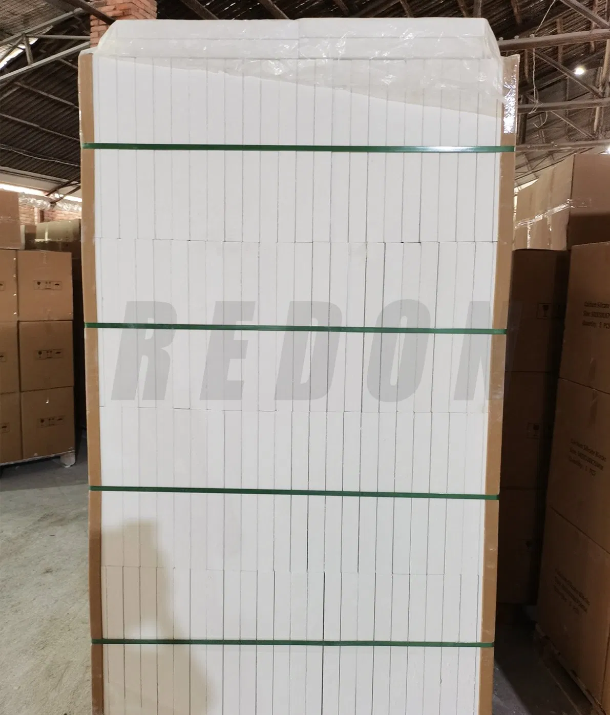 Redon's Calcium Silicate Insulation Board in High Temperature Glass Furnace