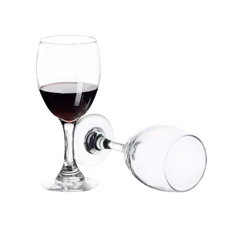 Vintage Champagne Glass Lead Free Transparent Red Wine Goblet for Wedding Party