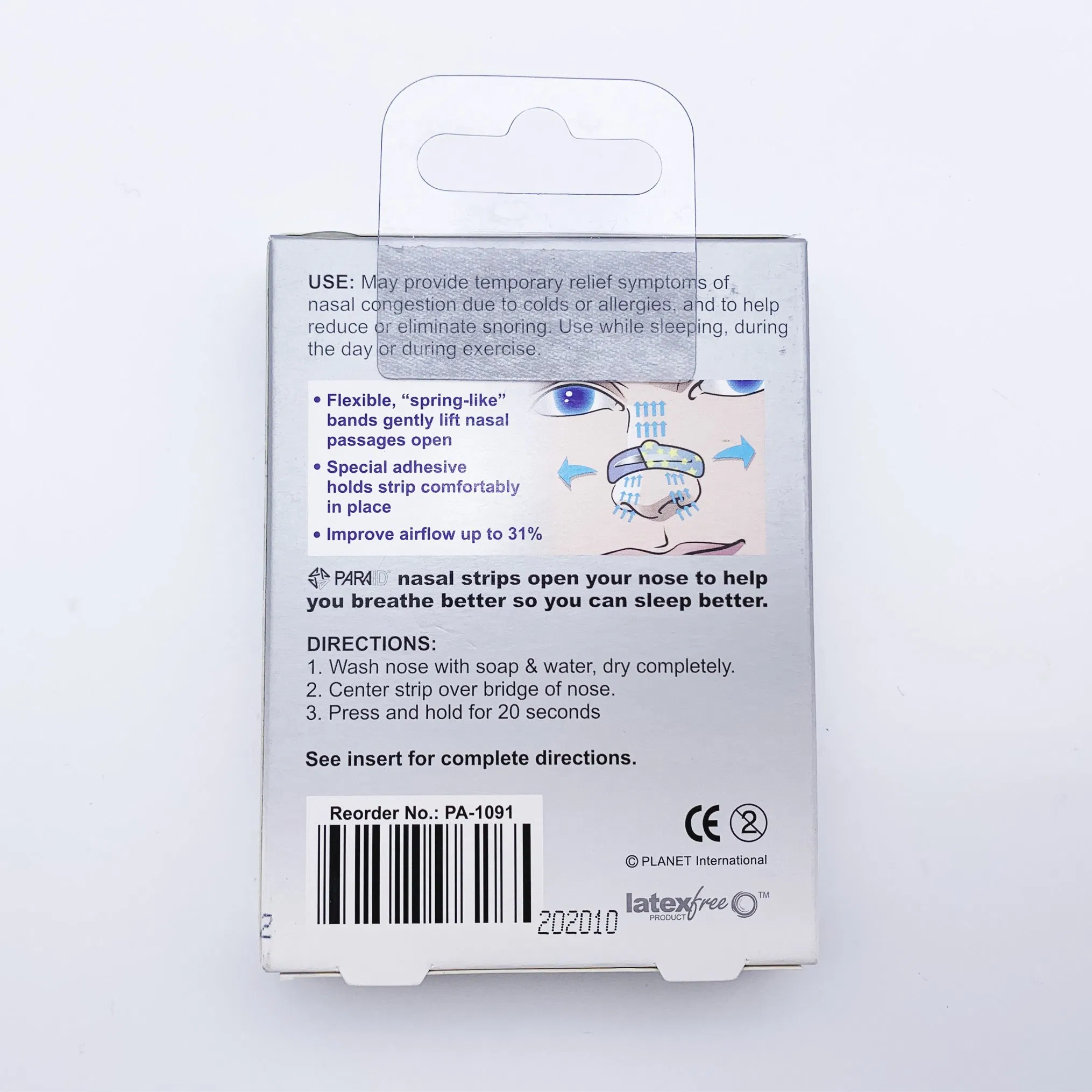 OEM Flexible Self-Adhesive Breath Cartoon Nasal Strips for Kids
