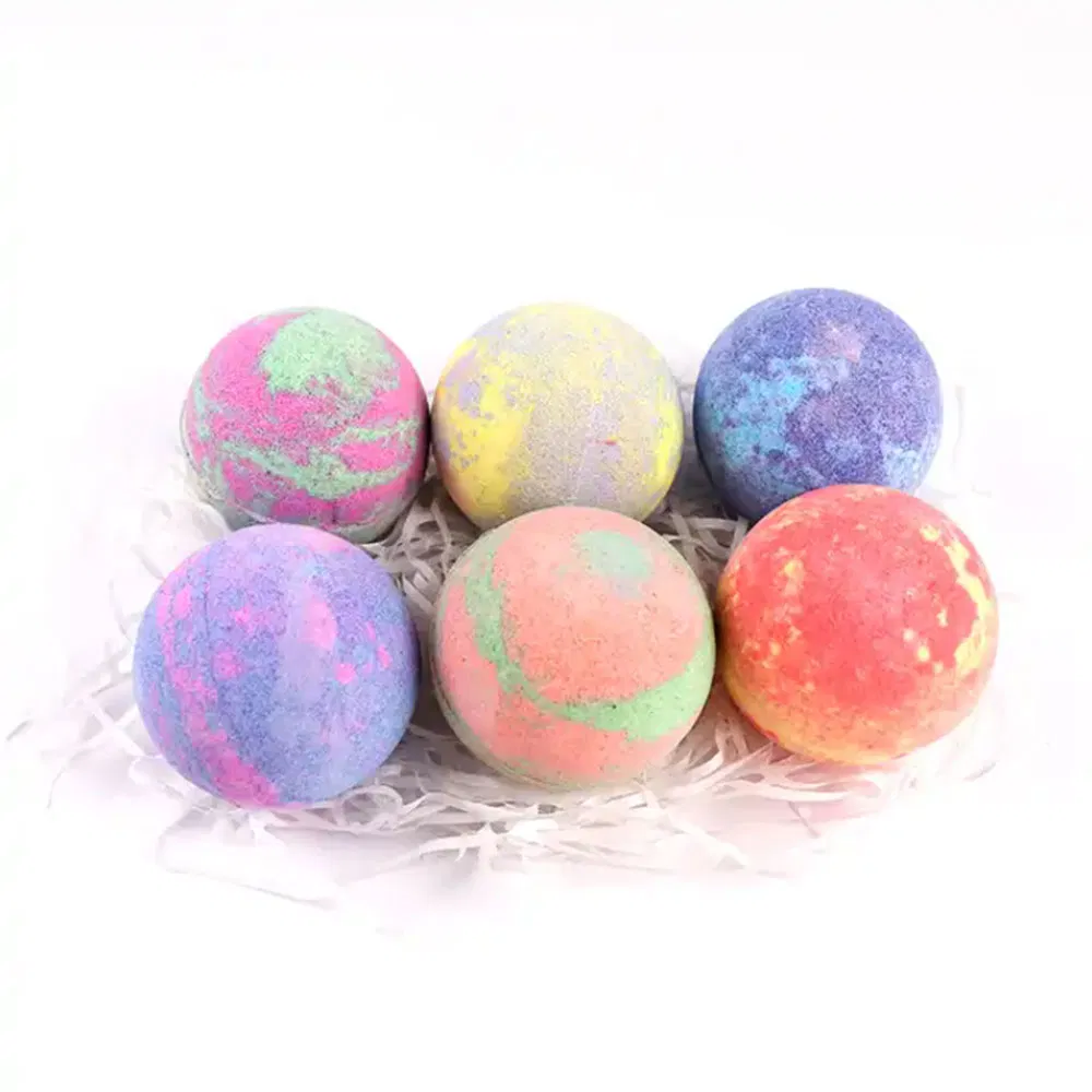 Wholesale Luxury Gift Set Handmade Natural Adult Bubble Vegan Kids Organic Bath Bombs
