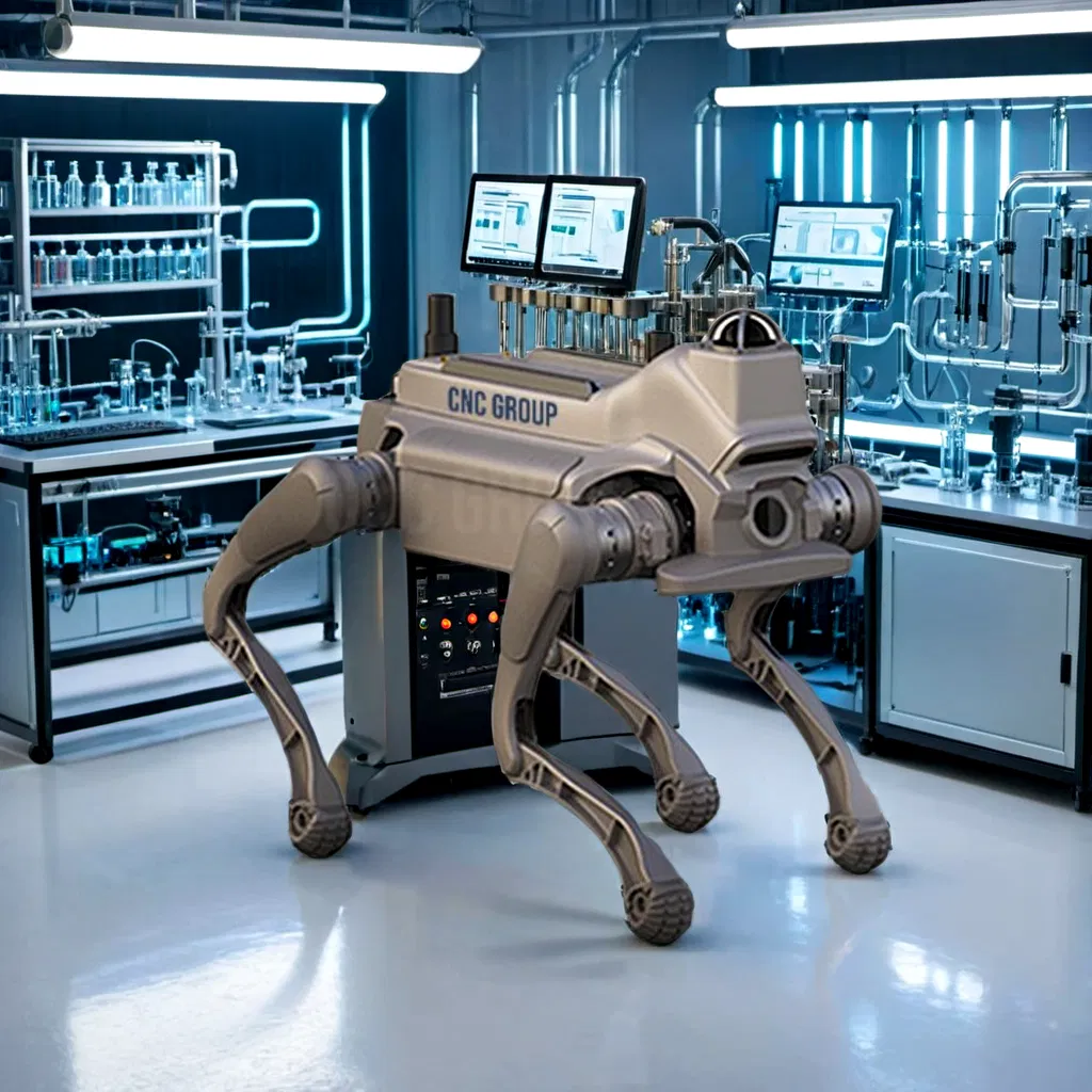 a Four-Legged Robot Dog Made in China for Children's Interactive Play