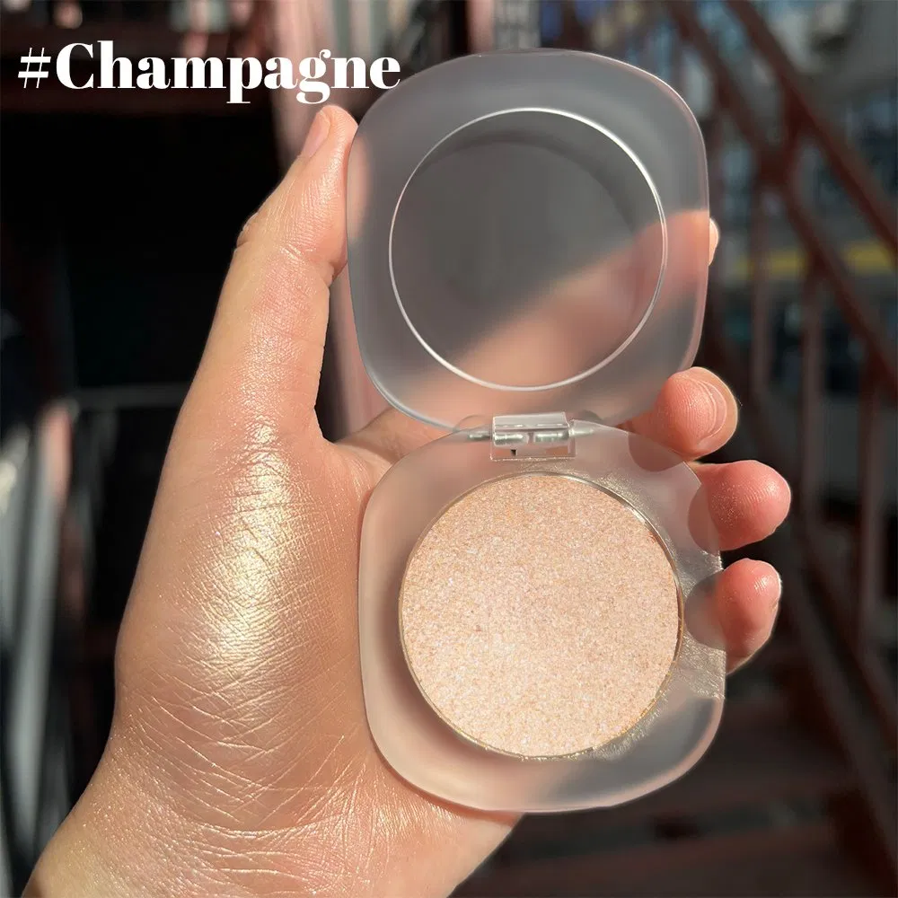Wholesale Diamond Glow Vegan Makeup Glow Face Illuminating Makeup Highlighter Bronzer Powder Pressed Highlighter Private Label